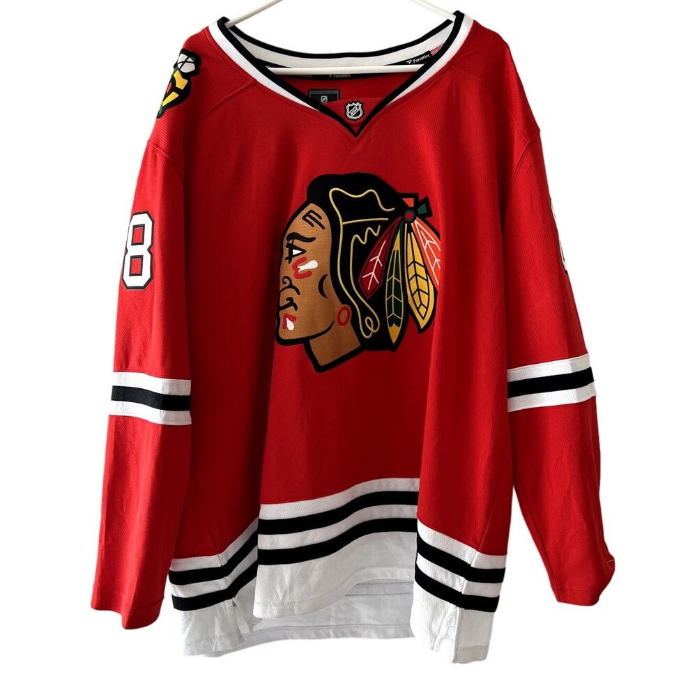 Chicago Blackhawks Patrick Kane 88 Jersey Women's 4XL New Fanatics NHL Hockey